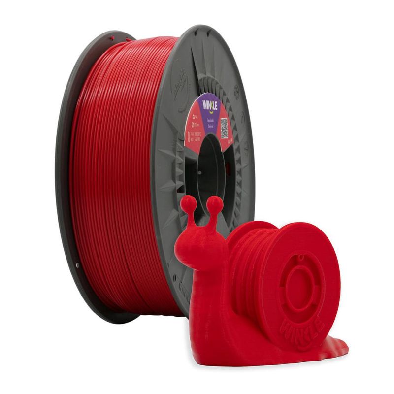 WINKLE FILAMENTO ROJO DIABLO PLA-INGEO 870 1.75MM 300 GR