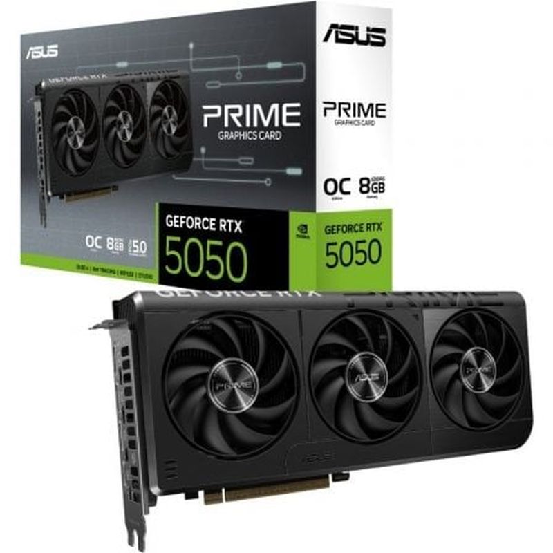 ASUS TARJETA GRAFICA GEFORCE RTX 5050 OC EDITION/ 8GB GDDR6