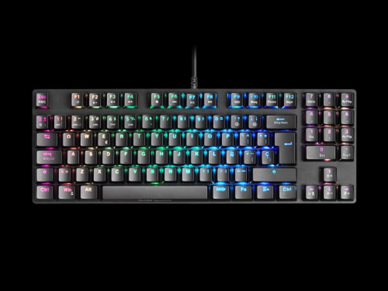 TECLADO MECANICO COMPACTO FULL RGB PAD NUMERICO BLACK
