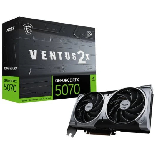 MSI TARJETA GRAFICA RTX 5070 12G VENTUS 2X OC