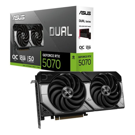 ASUS TARJETA GRAFICA GEOFORCE RTX 5070 OC 12GB DDR7