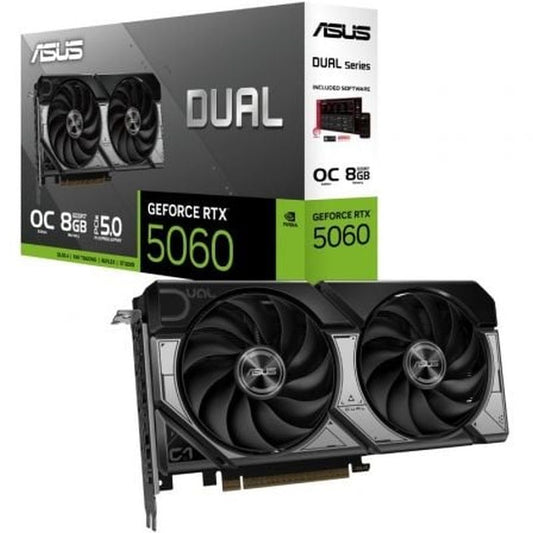 ASUS TARJETA GRAFICA DUAL GEFORCE RTX 5060 OC/ 8GB GDDR7