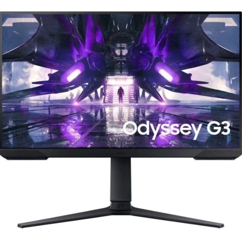 SAMSUNG MONITOR GAMING ODYSSEY G3 S27AG320NU/ 27/ FHD 1MS/ 165Hz/ VA/ NEGRO