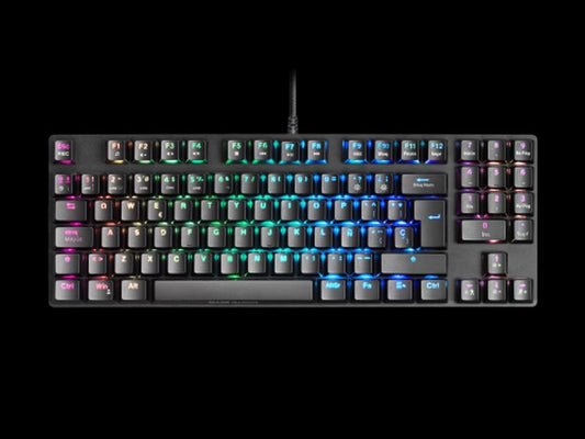 TECLADO MECANICO COMPACTO FULL RGB PAD NUMERICO BLACK